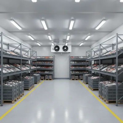 Freezer Cold Storage with Emerson/TECUMSEH Compressors Sliding/Swing/Hinged Doors Digital Control Engine/Motor/Gear Components