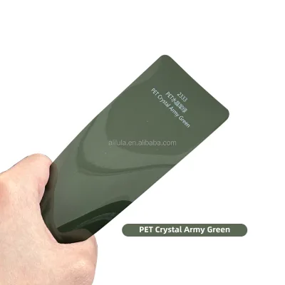 Ultra Gloss Premium Vinyl Car Wrap Film - PPF Crystal Khaki Green