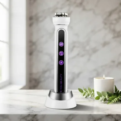 Serum Absorption Facial Massager Heated Rotating Beads That Help Skincare Products Penetrate for a Fresh Glow Look