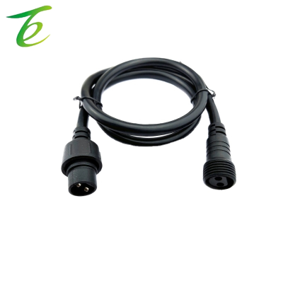 Two-core waterproof male and female plug-in power cord, two-core connection cable, DC waterproof power cord, LED string light
