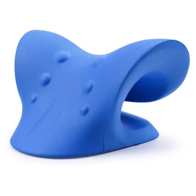 OEM V Shape Pain Relief Neck Stretcher Neck And Shoulder Relaxer Cervical Traction Device PU Foam Pillows Neck Stretch