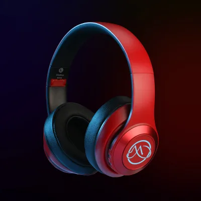 BH10 High End Christmas Over Ear Playing Music 24h V5.0 TWS Handsfree Headset Wireless Stereo LED Earphone & Headphone