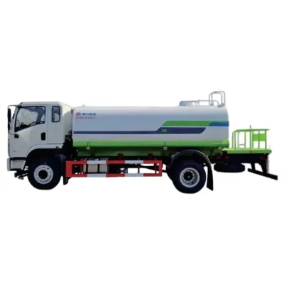 High Torque Engine 10 Cubic Right Hand Drive Road Flushing Truck in Good Condition