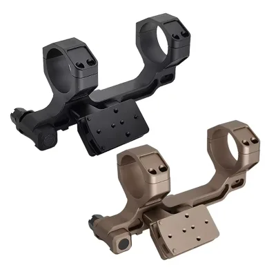 High Quality 30mm/34mm Aluminum Integrated Optical Sight Mount with Side Arm-Waterproof for Sports Outdoors