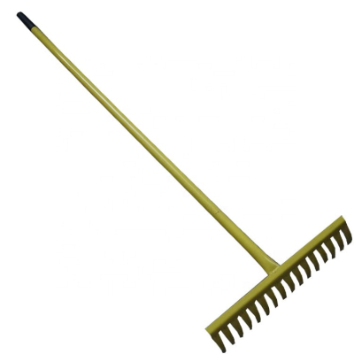 Garden Rake with Metal Handle ,farming Rake with Steel Handle Lake Weed Rake