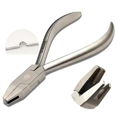 Orthodontic Pliers Z/U/V Shaped Bending Stop-Bend Closing Loop Pliers Step Forming Pliers Arrowhead Clasp Forming Pliers