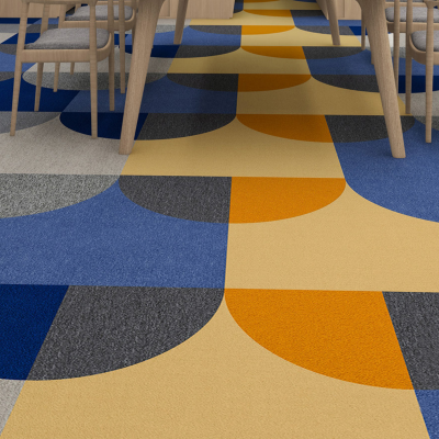 50*50 Carpet Tiles Commercial Non-slip Nylon Custom Carpet Tile