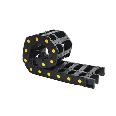 TLM 35 45 80 Nylon Material Plastic Drag Chain Cable Double Row Drag Chain with Flexibility
