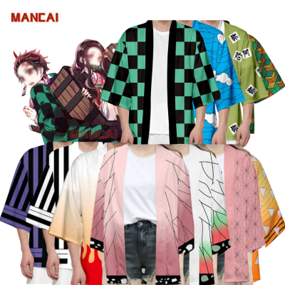 26 Styles Nezuko Cosplay Costume for Kids and Adults Demon Slaver Dress for Top Halloween Anime Cosplay