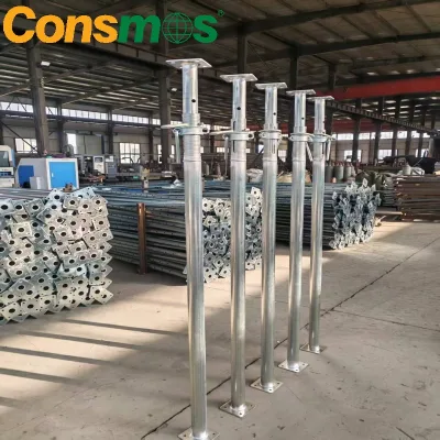 Galvanized Steel Shoring Prop G Pin Adjustable Steel Props Formwork Systems Acrow Prop Steel Prop Shoring