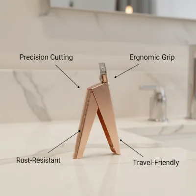 Nail Tip Cutter U Shape False Nail Clipper Professional Manicure Scissors U Shape Nail Cutter