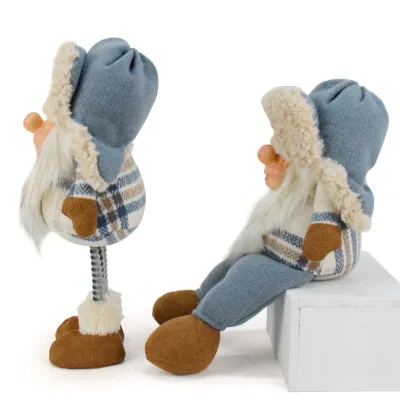 Linda Winter Lei Feng Hat Dwarf Hunter Hat goblin dwarf collectible ornament elf doll Christmas decoration
