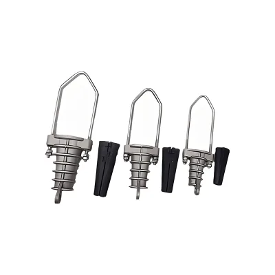 Electrical ABC Accessories Anchoring Clamp Tension Clamp for Fiber Cable Strain Clamp