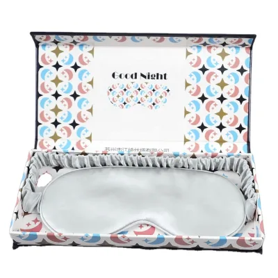 19mm 100% Mulberry Silk Eye Mask Support Customization Good for Sleep and Super Comfortable
