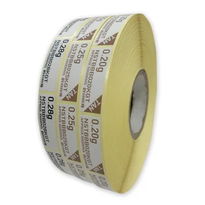 Manufacturer Custom Vinyl Label Printing Perfume Stickers Bottle Label Roll Vinyl Stickers logo for Auto Packing Machine Using