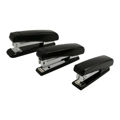 Custom Logo Printing Cheap Office School Stationery Portable Desktop Narrow Mini Manual 24/6 26/6 Staples Stapler Set