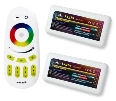 Factory Price Led Strip Light Controller Mi-light Rgbw Controller With CE&RoHS