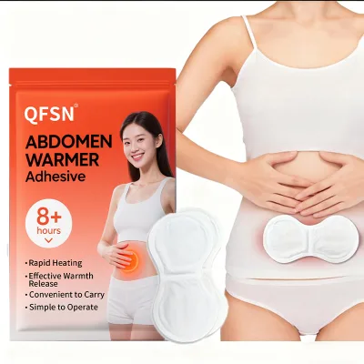 OEM ODM Self Heating Menstrual Period Pain Relief Heat Patch / Pads Heated Body Warmer Patch for Period Cramp