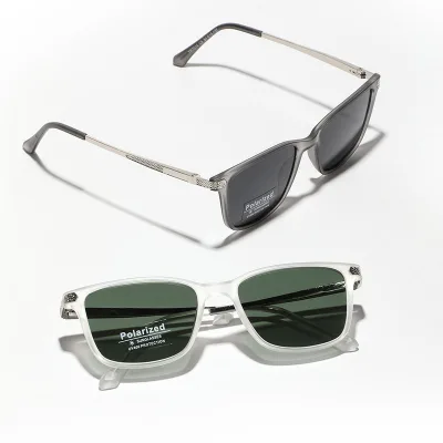New Arrival Ce Cat 3 Uv400 Polarized Sunglasses Retro Square Trend Vintage New Sunglasses