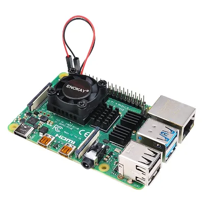 Best sale Raspberry Pi 4 Model B CPU Cooling Fan with Aluminum Heatsinks for Raspberry Pi 4
