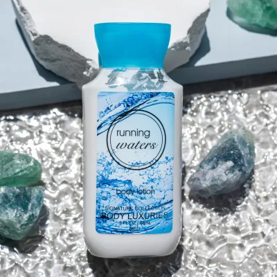 Body Care Products Intense Moisture Running Waters Body Lotion , Skin Care Customized Body Lotions