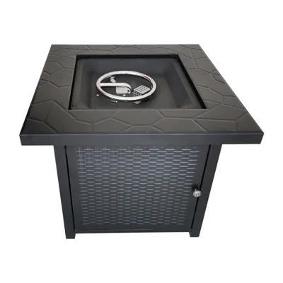 Hot Sale Outdoor Square Stone Gas Fire Pit Premium Quality for Outdoor Entertaining