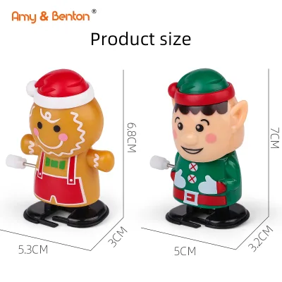 Christmas Wind up Stocking Stuffers Classic Toys Wind-up Toys fairy Gingerbread Man Christmas Toys