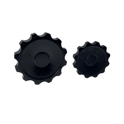 CNC Black Knurled Knob Plastic Machine Handle Knob