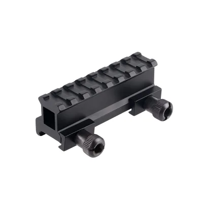 High Profile 8-Slot Tactical Aluminum Adapter Base Mount Converter 20mm Mounting Riser Hunting Scope Shooting Accessories