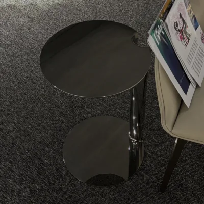 Customized Simple Luxury Stainless Steel Living Room Side Table Minimalist Luxury Coffee Table