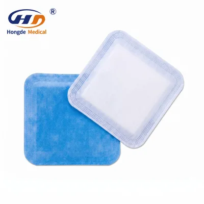 Wholesale Hongde Brand Super Absorbent Wound Dressing Pad SAP Core Class II for Heavily Exuding Leg Ulcers Burns OEM ODM CE ISO