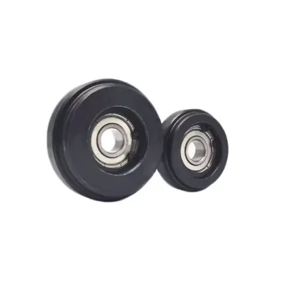 Hot Sale Bearing With Round Type Plastic Nylon Pulley Wheel for Sliding Doors and Windows