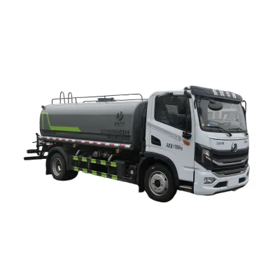 Cheap Price Dongfeng 8 Tons 8000liter 4x2 4x4 Water Tank Spray Truck with Duck Nozzle, Pump, Water Cannon