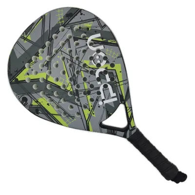 Customized Padel Racket Outside Padel Paddle with Carbon Surface