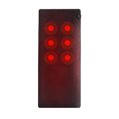 OEM/ODM Low Emf PU Massage Mat Full Body Shiatsu Electric Mattress with Infrared Heat