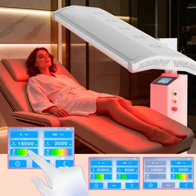 Commercial Full Body Red Light Therapy Panel High Irradiance 660nm 850nm PBM Therapy Machine Tablet Remote Control LED Panel
