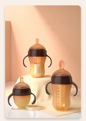 Anti Germ PP Temperature Sensing Best Milk Bottle Anti Colic Breast Feeding Bottles for Babies Baby Bottle