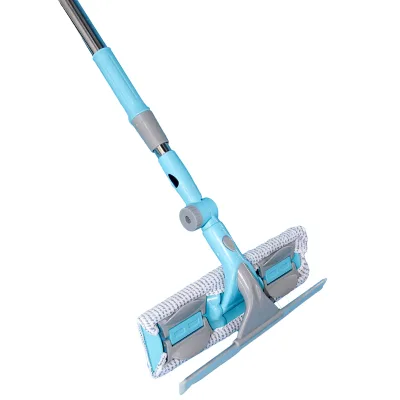 Long Handle Squeegee Window Cleaning Tools Rubber and Plastic Handle Water Collecting Glass Brush for Car Mirror Wiper