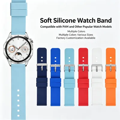 Top Selling Design Ready to Ship Watch Strap Soft Silicone Watch Band for Smart Watch