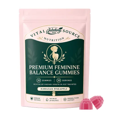 Support Customized Wholesale Prices for Women's Balanced Gummies Containing Multiple Vitamins to Promote Hormonal Health Women