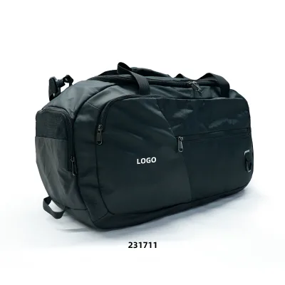 Akilex Custom Logo ODM High Quality Premium Waterproof Portable Bottle Holder Duffle Gym Bag Sport Unisex Men Women Gym Bag
