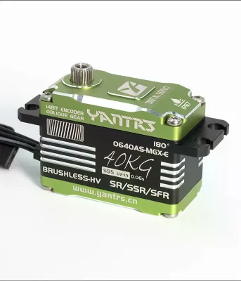 YANTRS 40KG Brushless Waterproof Servo High Precision Magnetic Coding High Voltage High Torque Climbing Car Helicopter Racing