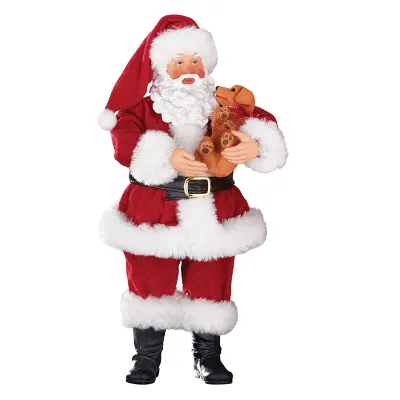 Santa Claus Figurines for Christmas Holiday