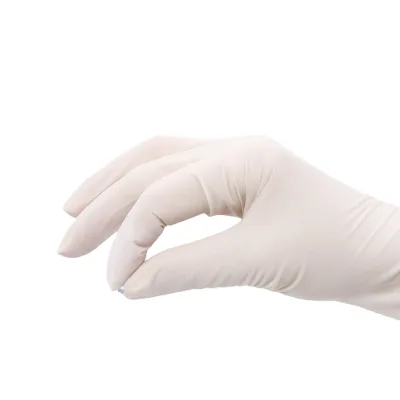 White Latex Gloves Powder-free Examination Gloves Thickened Cleanroom Disposable Rubber Gloves.Disposable Gloves