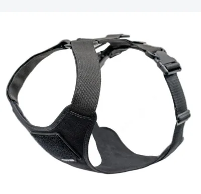 New Personalized Custom Durable Adjustable Waterproof Nylon Alloy Leather Solid Tactical Dog Harness Heavy Duty Outdoor Hunting