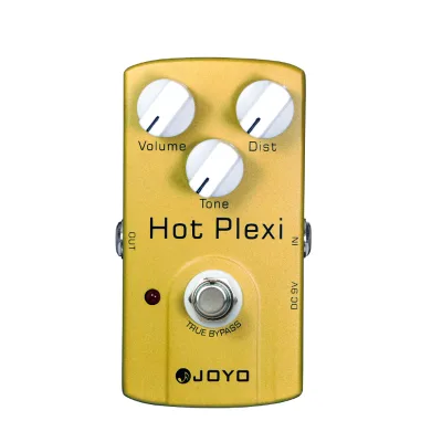 JOYO JF-32 HOT PLEXI Electric Guitar Effect Overfrequency Distortion True Bypass Guitar Pedal