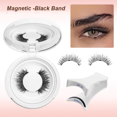 Custom Magnetic Lashes Natural Look Soft Magnetic Lashes With Applicator Kit Bulk