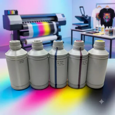 Factory Wholesale Waterproof Vibrant Color DTF Printing Ink Consumables for T-Shirt Garment Textile
