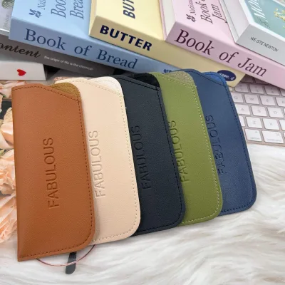 Eyeglass Soft Pu Leather Pouch/sunglasses Bag Sun Glasses Case Soft Pu Eyeglasses Pouch