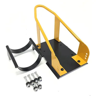 Handlebar Strap Wheel Lock for Motorcycles Mountable Upright Transportation Stand Fits All Tires